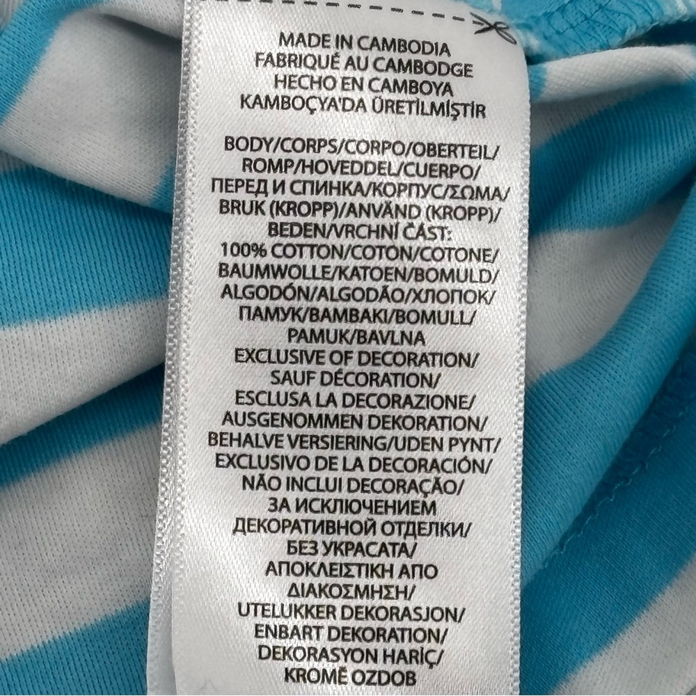 Polo Ralph Lauren Mens Blue/White Striped Short Sleeve Classic  Polo Size‎ MD - Picture 7 of 10